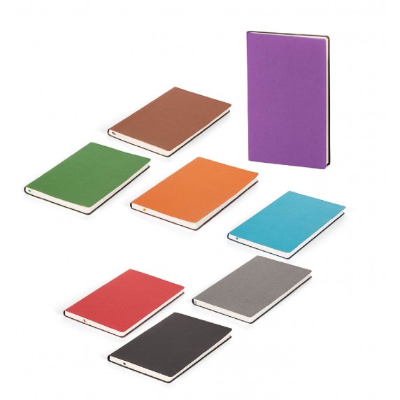 Tarihsiz Promosyon Defter 9 x 14 cm Yumuşak Termo Deri Kapaklı - KARATAŞ